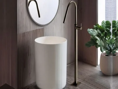 Επιδαπέδια Μπαταρία Eurorama Black Brushed 13302-410.