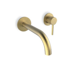 Μπαταρία Νιπτήρα Armando Vicario Industrial Gold Brushed 512045-201