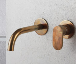 Μπαταρία Νιπτήρα Armando Vicario Slim Natural Brass 500045-225