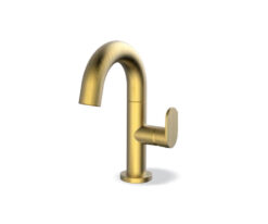 Μπαταρία Νιπτήρα Armando Vicario Slim Gold Brushed 500010-201