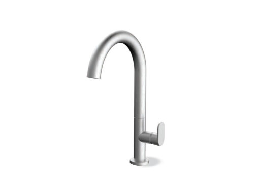 Μπαταρία Νιπτήρα Armando Vicario Slim Inox Matt 500041-110