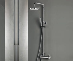 Μπαταρία ντουζιέρας με κολώνα Armando Vicario Slim 500065-100