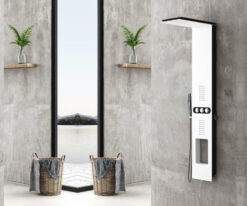 Στήλη Υδρομασάζ Touch A-7118 24 x 148 cm. Με ανάμιξη Ζεστού-Κρύου Νερού.