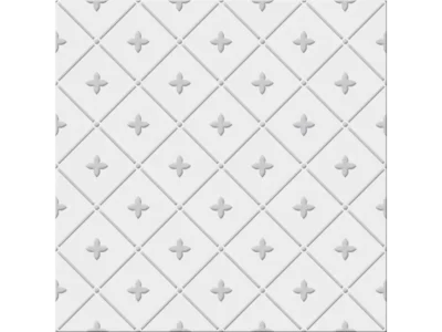 Πορσελανάτα πλακάκια δαπέδου λευκής μάζας Alhambra Gris 25 x 25 cm