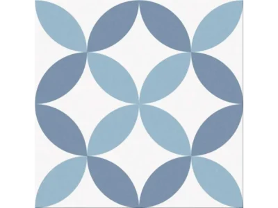 Πορσελανάτα πλακάκια δαπέδου λευκής μάζας Barcelona Arch 25 x 25 cm