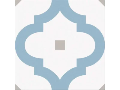 Πορσελανάτα πλακάκια δαπέδου λευκής μάζας Barcelona Greco 25 x 25 cm