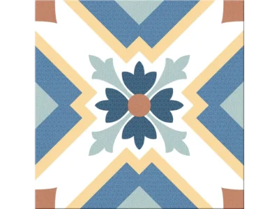 Πορσελανάτα πλακάκια δαπέδου λευκής μάζας Cordoba Medina 25 x 25 cm