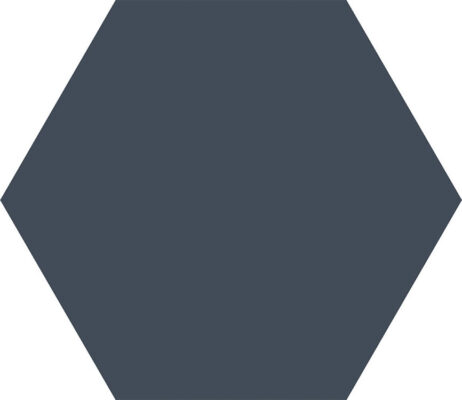 Πορσελανάτα πλακάκια δαπέδου λευκής μάζας Hexa Element Navy 23 x 27 cm