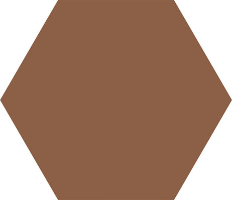 Πορσελανάτα πλακάκια δαπέδου λευκής μάζας Hexa Element Terra 23 x 27 cm