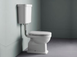 Λεκάνη τουαλέτας με Καζάνι και Κάλυμμα Classic Medium Level 73 cm.