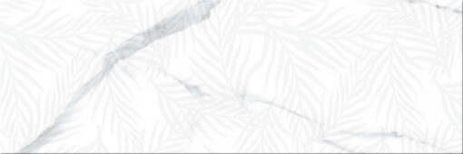 Πλακάκια μπάνιου Livorno Gris Kentia 30 x 90 cm με Γυαλιστερή Ανάγλυφη επιφάνεια, λευκής μάζας