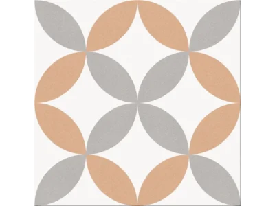 Πορσελανάτα πλακάκια δαπέδου λευκής μάζας Valencia Carmen 25 x 25 cm