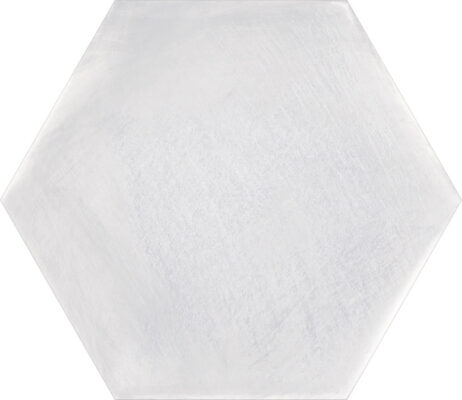 Πορσελανάτα πλακάκια δαπέδου λευκής μάζας Hexa Boreal Gris 23 x 27 cm