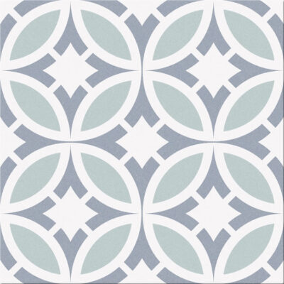 Πορσελανάτα πλακάκια δαπέδου λευκής μάζας Paris Comedie 25 x 25 cm