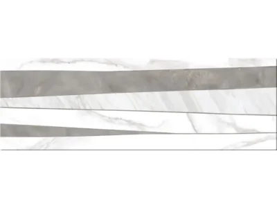 Πλακάκια μπάνιου Tebas Mix 30 x 90 cm με Matt Satin επιφάνεια, λευκής μάζας