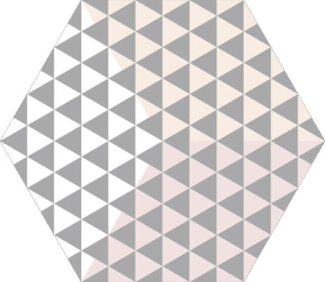 Hexa Peonia Rosa 23x27cm