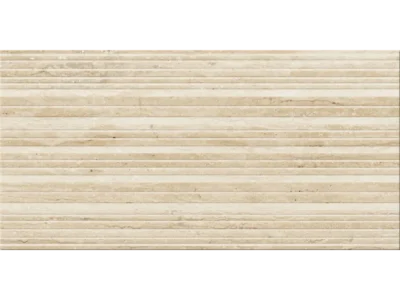 Πλακάκια μπάνιου Toscana Beige Line 25 x 50 cm με Matt επιφάνεια, λευκής μάζας