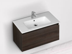 Επιτραπέζιος νιπτήρας μπάνιου από Υαλώδη πορσελάνη Flat 36070-300 71,5 x 46,5 cm.