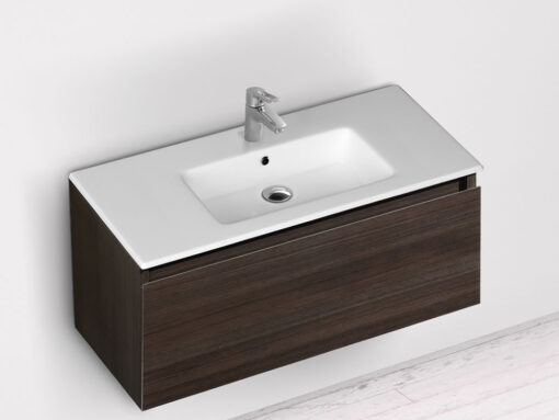 Επικαθήμενος νιπτήρας μπάνιου από Υαλώδη πορσελάνη Flat 36090-300 91,5 x 46,5 cm.