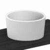 Επιτραπέζιος νιπτήρας μπάνιου από Υαλώδη πορσελάνη Bucket 8807-300 φ 42 cm.Με προστασία κατά των αλάτων.