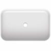 Επιτραπέζιος νιπτήρας μπάνιου από Υαλώδη πορσελάνη Mizu 9007-300 70 x 45 cm. Με ειδική επίστρωση για προστασία κατά των αλάτων και κατά των βακτηρίων.