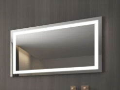 Καθρέπτης μπάνιου με φωτισμό LED Form 100 x 70 cm.