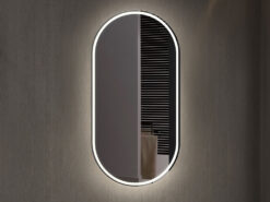 Καθρέπτης μπάνιου με φωτισμό LED Solano 45 x 100 cm. Oval σχήμα με περιμετρικό φωτισμό.