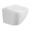Κρεμαστή λεκάνη WC Τουαλέτας Bora Rimless 48 cm από Υαλώδη πορσελάνη.