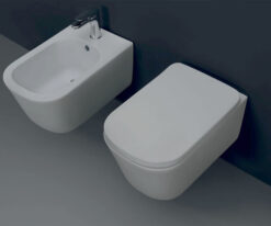 Κρεμαστή λεκάνη WC Τουαλέτας Tribeca Rimless 54 cm από Υαλώδη πορσελάνη.