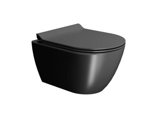 Κρεμαστή λεκάνη WC Τουαλέτας Pura Swirl Ardesia 50 cm από Υαλώδη πορσελάνη.
