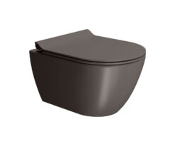 Κρεμαστή λεκάνη WC Τουαλέτας Pura Swirl Bistro 50 cm από Υαλώδη πορσελάνη.