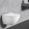 Κρεμαστή λεκάνη WC Τουαλέτας Bianco Remo Rimless 56 cm από Υαλώδη πορσελάνη.