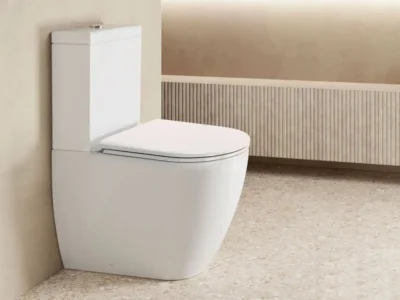 Λεκάνη τουαλέτας με Καζάνι, Κάλυμα και Μηχανισμό Pura 880600C-300 63cm Back To Wall.