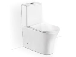 Λεκάνη τουαλέτας με Καζάνι, Κάλυμα και Μηχανισμό Nero Back to Wall Rimless 62 cm