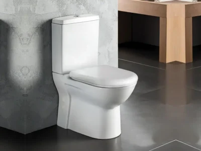 Λεκάνη τουαλέτας με Καζάνι, Κάλυμα και Μηχανισμό Vela 671200-300 61cm Back To Wall.