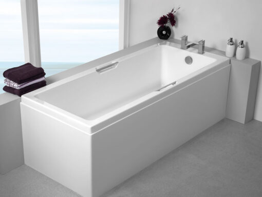 Μπανιέρα ευθύγραμμη Carron Quantum Integra Carronite 170 x 70 cm.