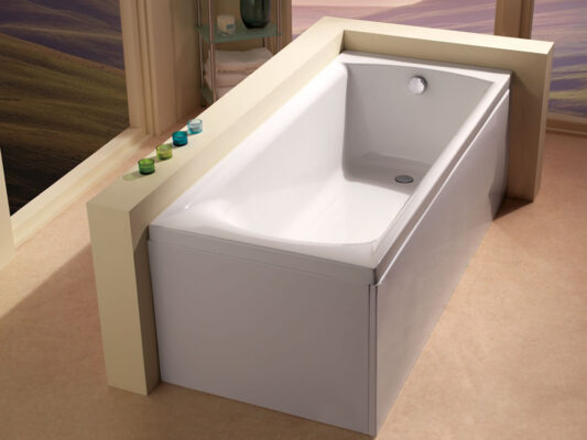 Μπανιέρα ευθύγραμμη Carron Sigma Carronite 170 x 75 cm.