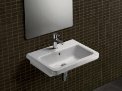 Επιτραπέζιος νιπτήρας μπάνιου από Υαλώδη πορσελάνη City 50 Mcity83-300 50 x 40 cm.