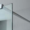 Διαχωριστικό ντουζιέρας με Διαφανές κρύσταλλο ασφαλείας Iwis CL Inox Brushed 70 x 200 cm.