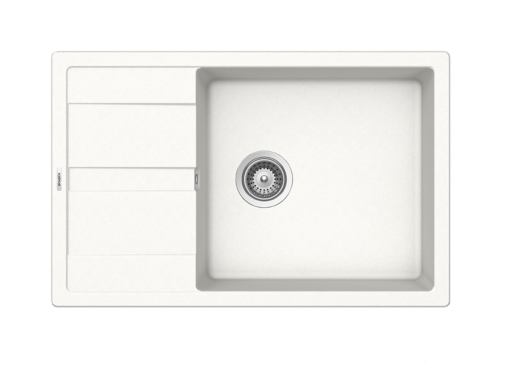 Νεροχύτης Κουζίνας Shock Manhattan 30180-1301 78 x 50 cm σε απόχρωση Superwhite.