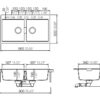 Νεροχύτης Κουζίνας Shock Mono 15295-1442 86 x 50 cm σε απόχρωση Silverstone