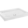 Ντουζιέρα από υαλώδη πορσελάνη Basic RT 120,x 70 cm, με συνολικό ύψος 9 cm. Με σχήμα Ορθογώνιο.