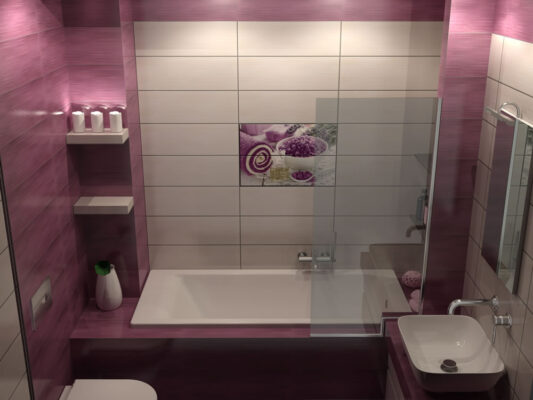 Η πρόταση αφορά στην ανακατασκευή ενός παλαιού μπάνιου σε κατοικία στην Θεσσαλονίκη. - Leffetto Creative Services