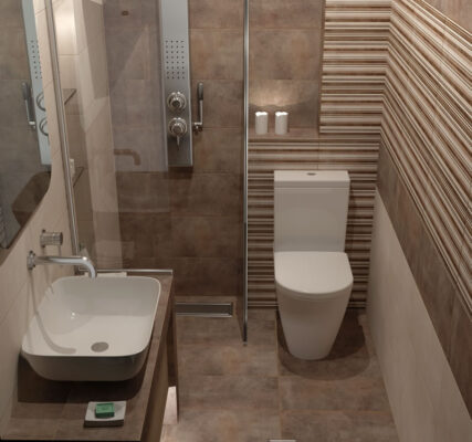 Τα σχέδια αφορούν την αλλαγή ενός παλαιού μπάνιου σε κατοικία στην Πρέβεζα. Leffetto Creative Services