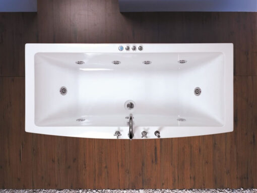 Μπανιέρα ευθύγραμμη Delos 190 x 90 cm.