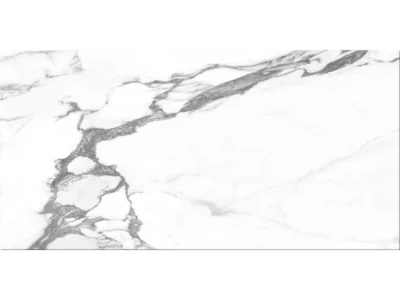 Πορσελανάτα πλακάκια δαπέδου Τεχνογρανίτη Altissimo White 60 x 120 cm. Κατάλληλα για επίστρωση δαπέδων Εσωτερικών χώρων. Επιφάνεια Γυαλιστερή.