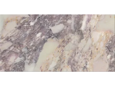 Πορσελανάτα πλακάκια δαπέδου Τεχνογρανίτη Breccia Violetta 60 x 120 cm. Κατάλληλα για επίστρωση δαπέδων Εσωτερικών χώρων. Επιφάνεια Γυαλιστερή.