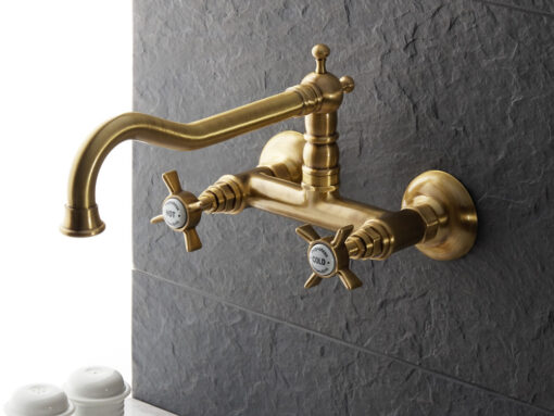 Μπαταρία Κουζίνας Νεροχύτη Bugnatese Princeton 852 Bronze.