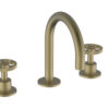 Μπαταρία Νιπτήρα Teorema Programe One 321010 Soft Brass 3 οπών.