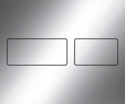 Πλακέτα χειρισμού Tece Solid 9240431 Chrome.